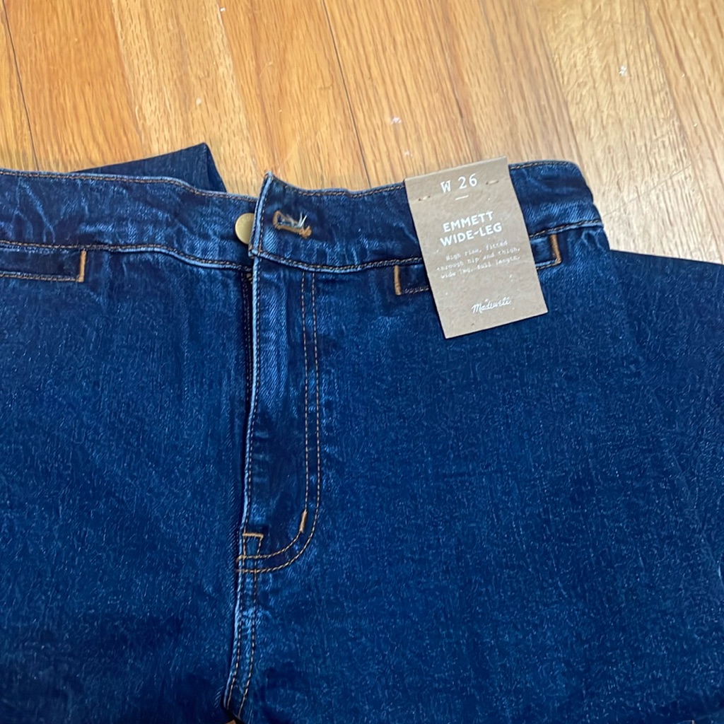 Madewell Emmett Wideleg Jeans